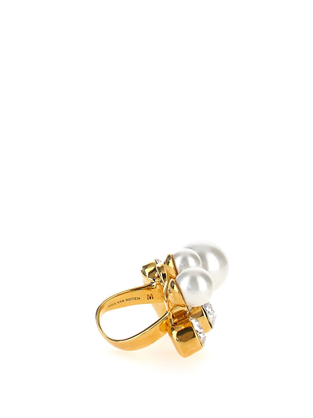 Crystal Bead Ring Gioielli Oro