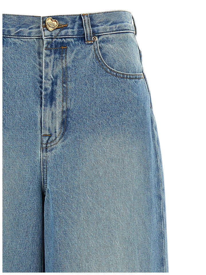 Crush Straight Jeans Celeste