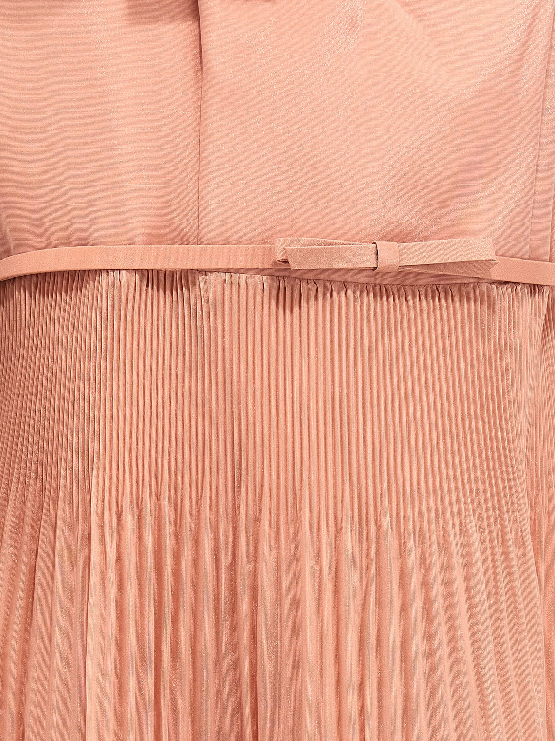 Pleated Fill Midi Abiti Rosa