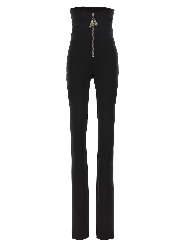 Maxi Pull Zip Pantaloni Nero