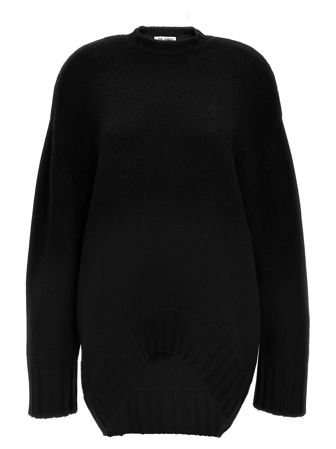 Oversized Knit Dress Abiti Nero