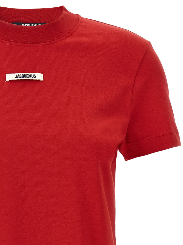 Le  Gros Grain T Shirt Rosso