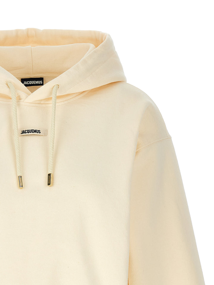 Le Hoodie Gros Grain Felpe Beige