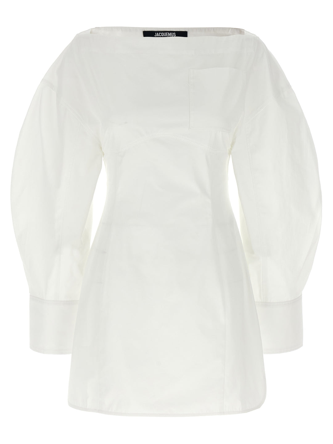 La Robe Chemise Casaco Abiti Bianco