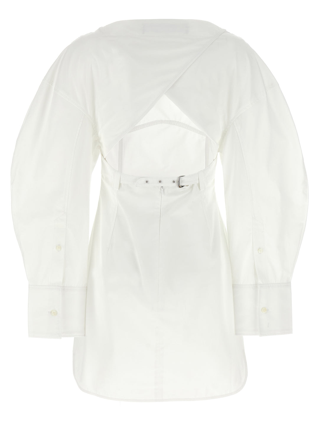 La Robe Chemise Casaco Abiti Bianco