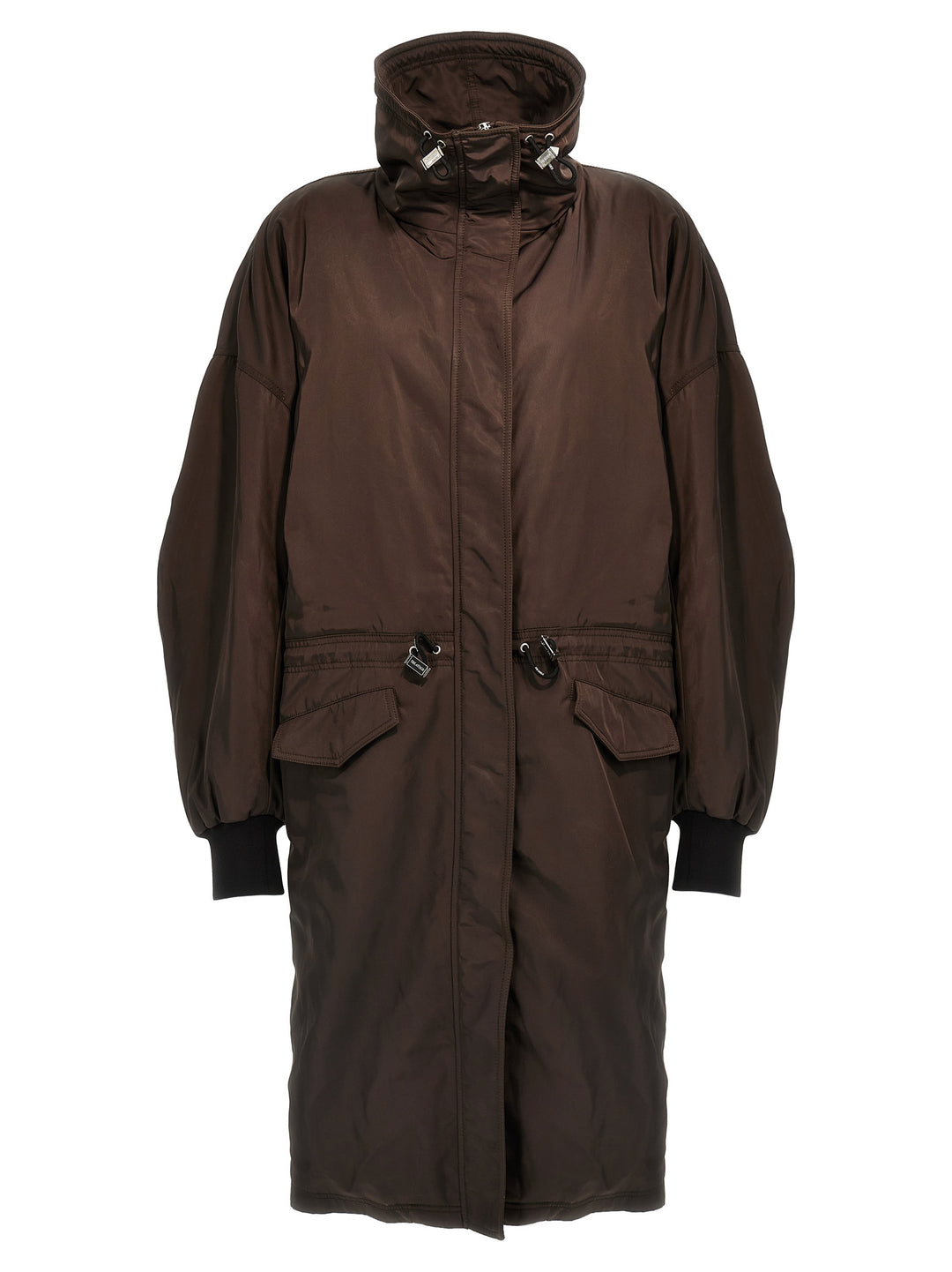 Long Windbreaker Giacche Marrone