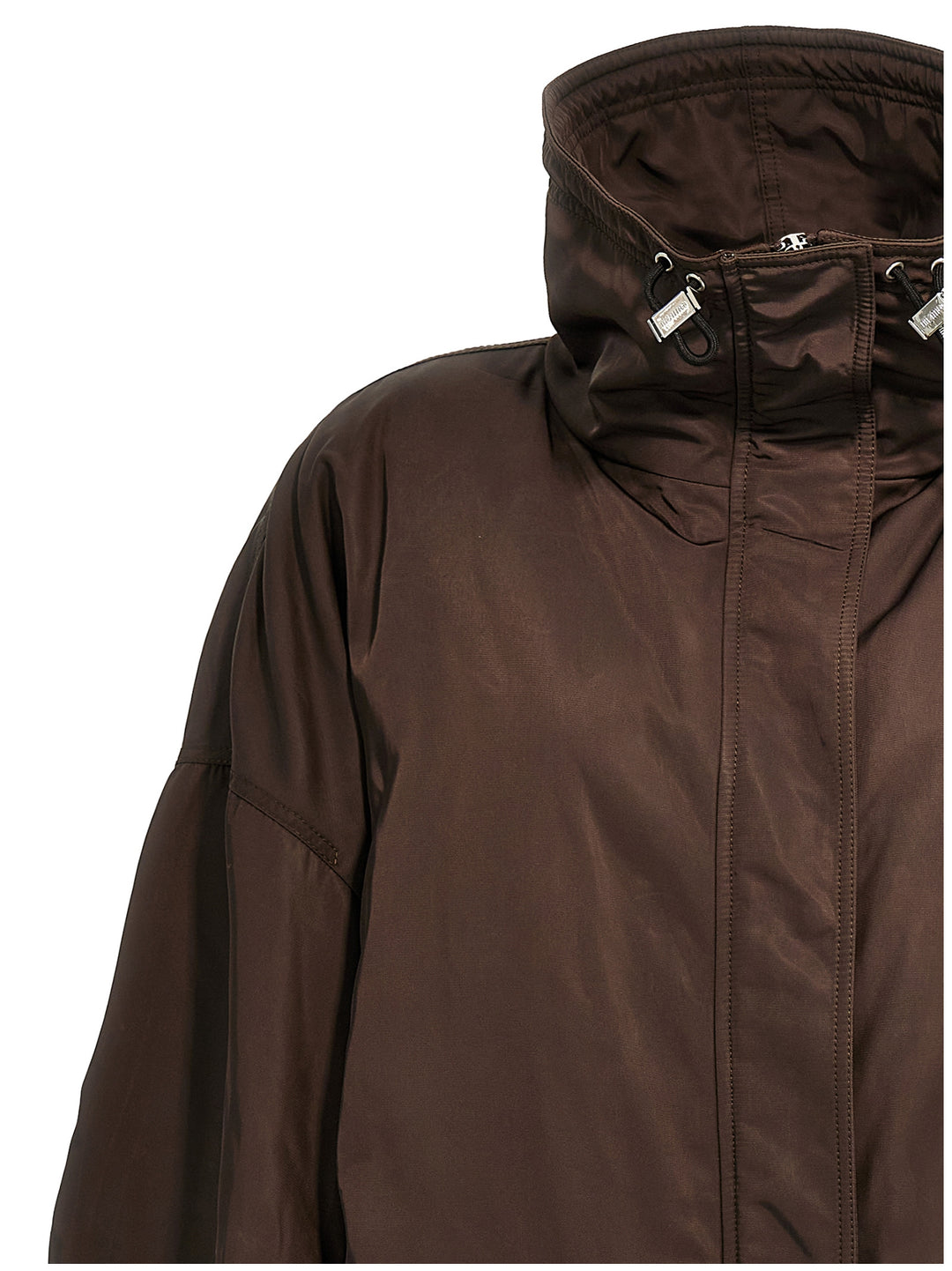 Long Windbreaker Giacche Marrone