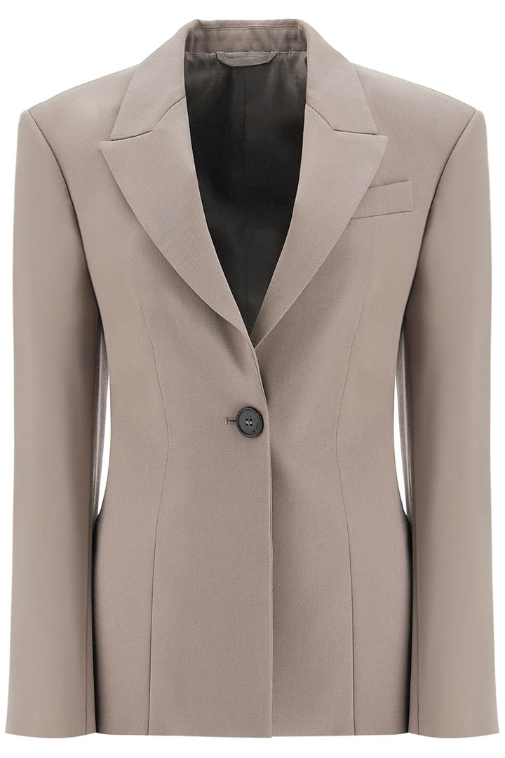 Blazer Monopetto In Lana