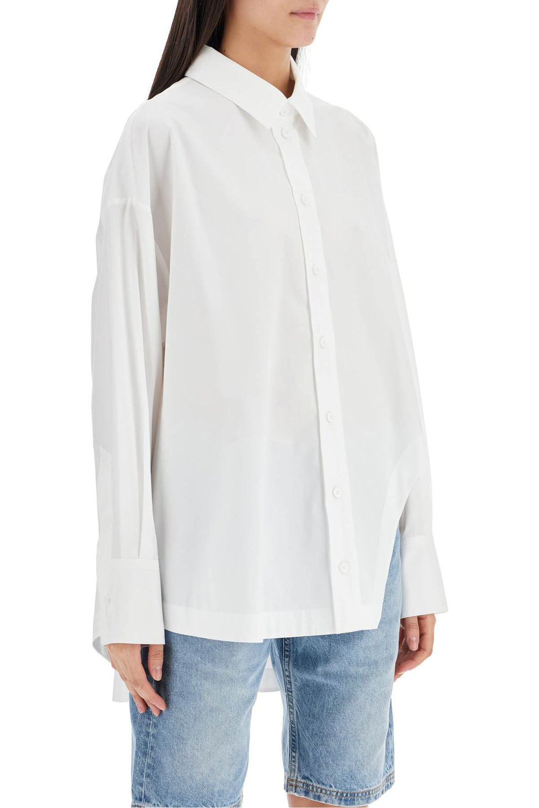 Camicia Oversize Asimmetrica