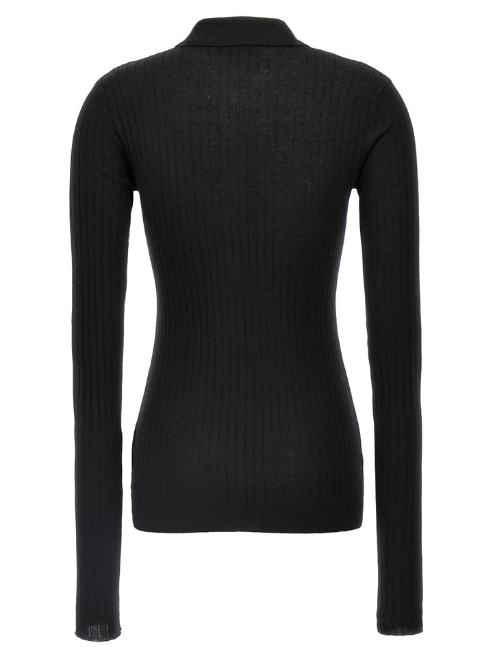 Ribbed Sweater Maglioni Nero