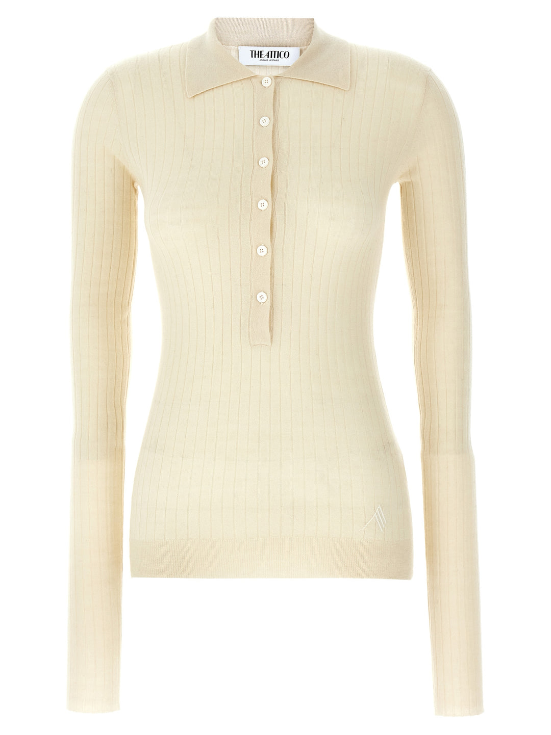 Ribbed Sweater Maglioni Bianco