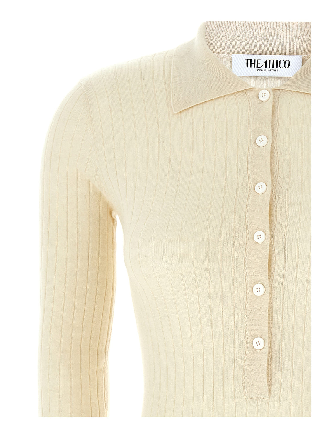 Ribbed Sweater Maglioni Bianco