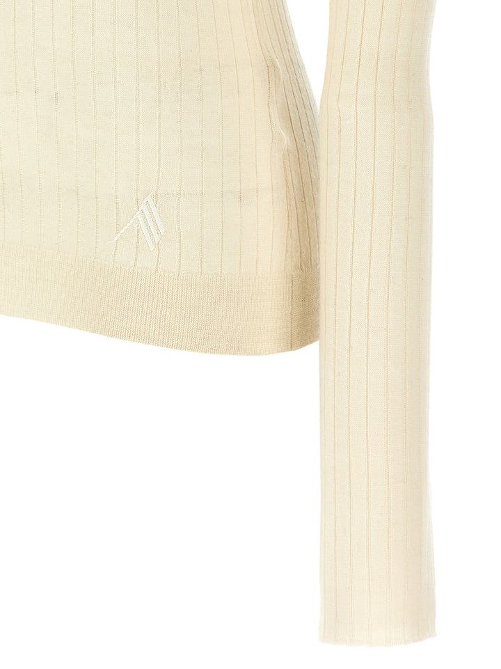 Ribbed Sweater Maglioni Bianco