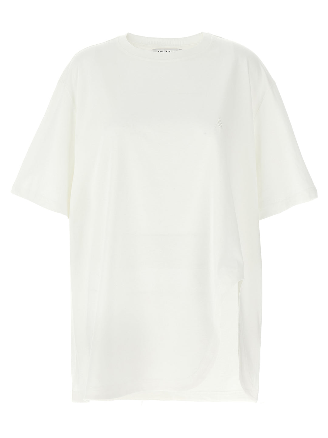 Slit T Shirt Bianco