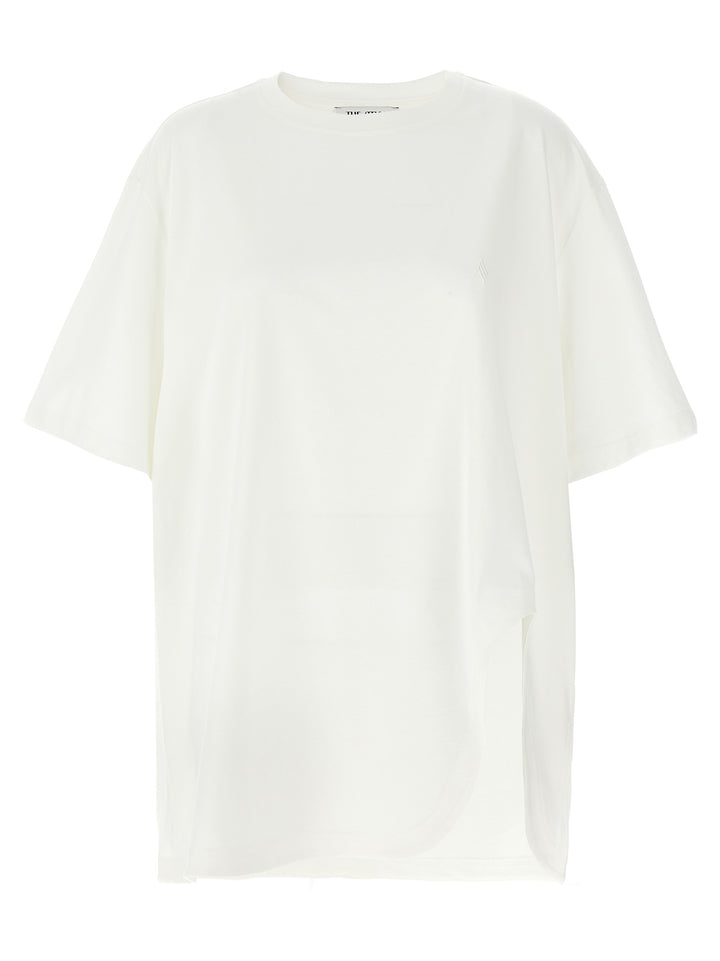 Slit T Shirt Bianco