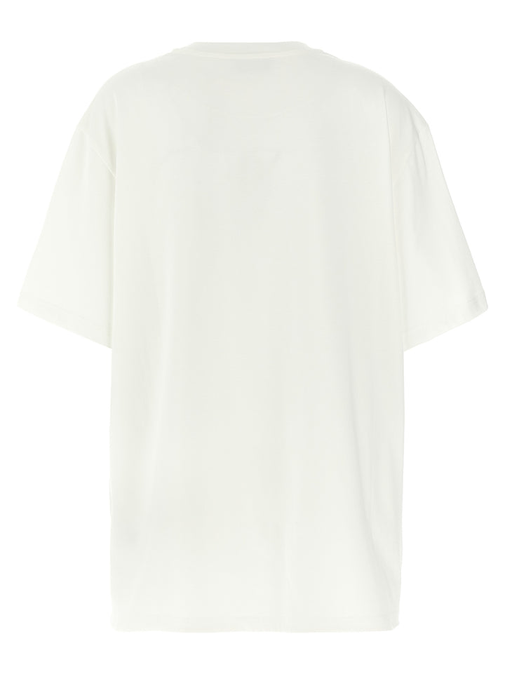 Slit T Shirt Bianco