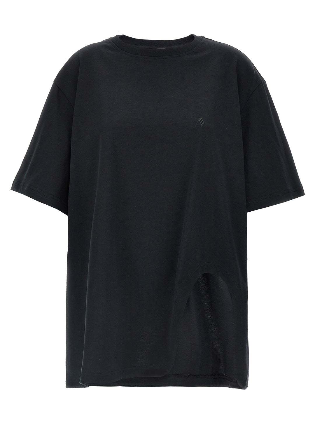 Slit T Shirt Nero