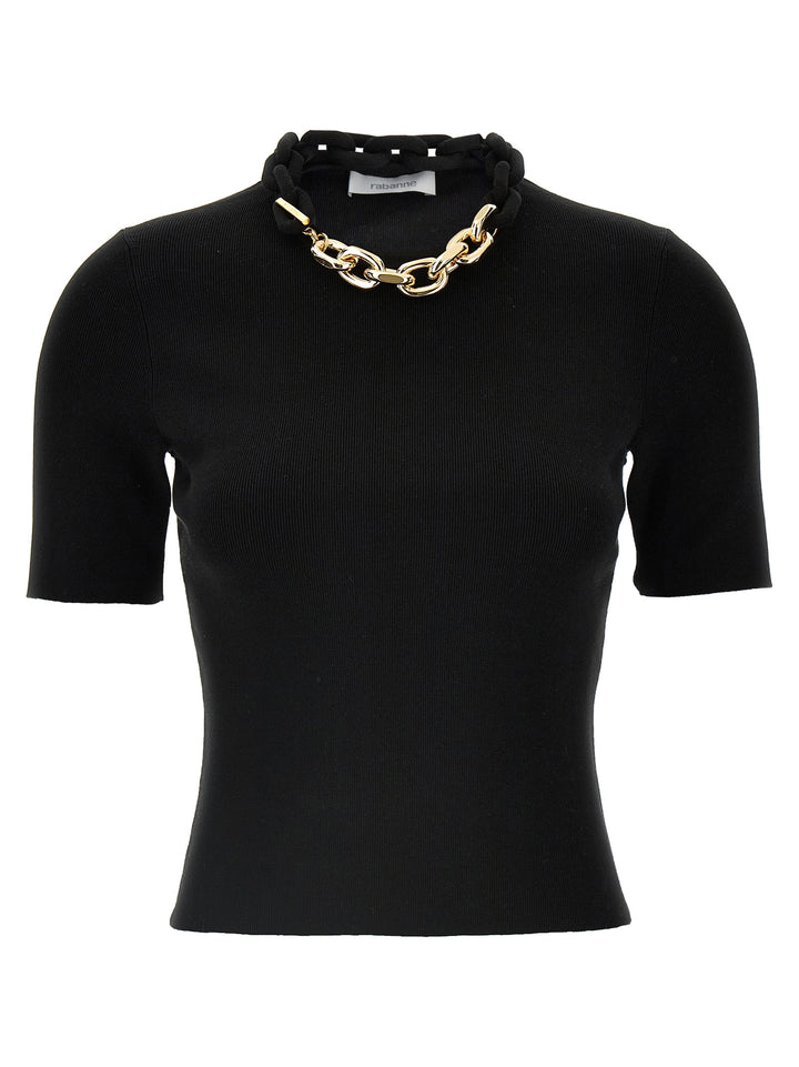 Chain T Shirt Nero