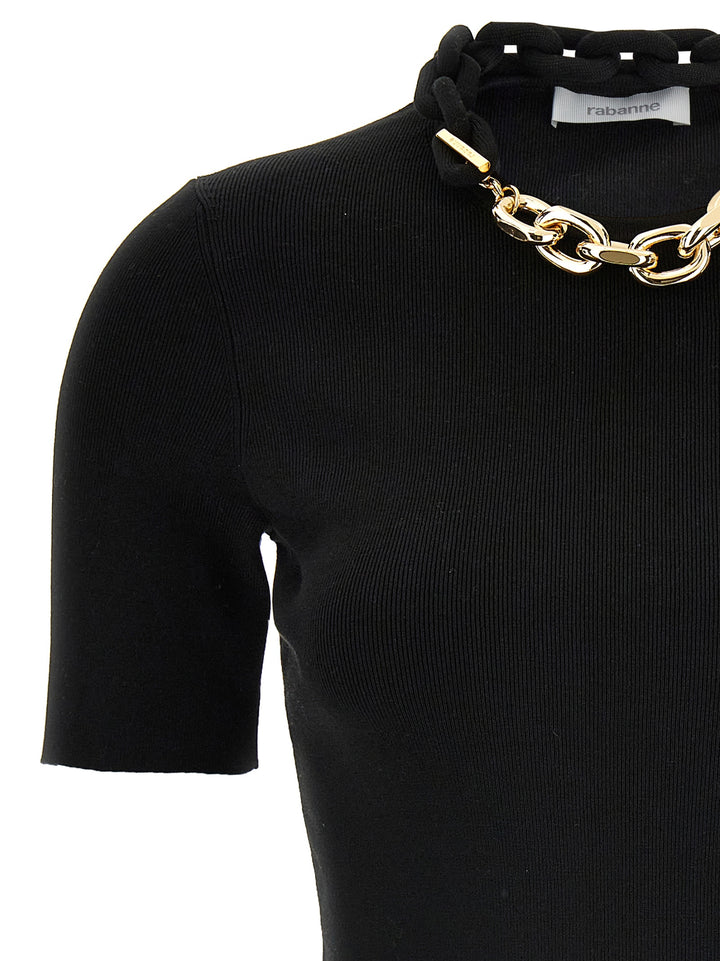 Chain T Shirt Nero