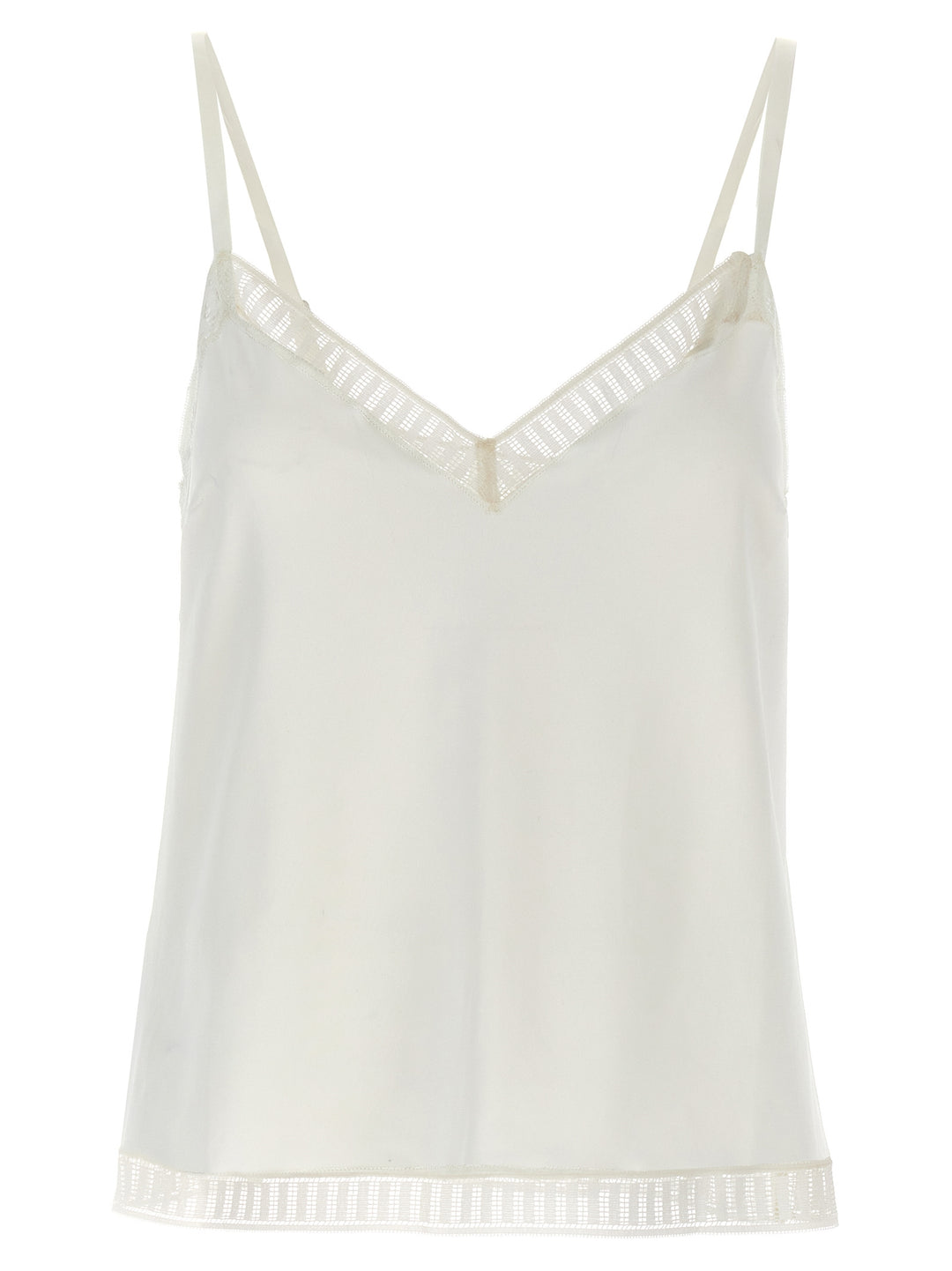 Sandra Graphic Top Bianco