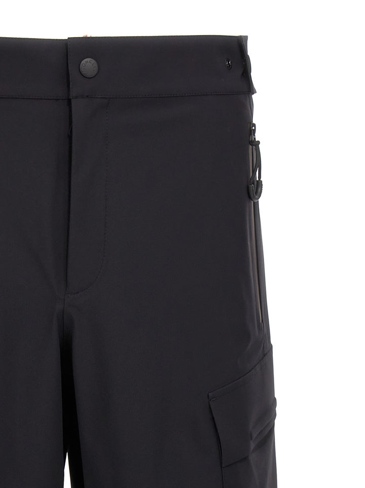 Technical Fabric Trousers Pantaloni Nero