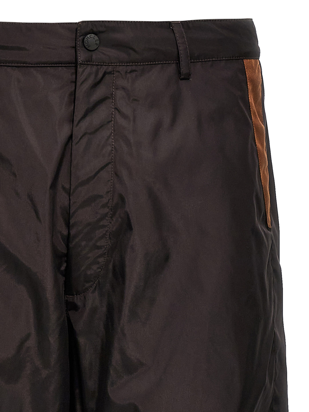 Nylon Pantaloni Marrone