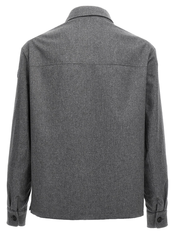 Cashmere Blend Shirt Camicie Grigio