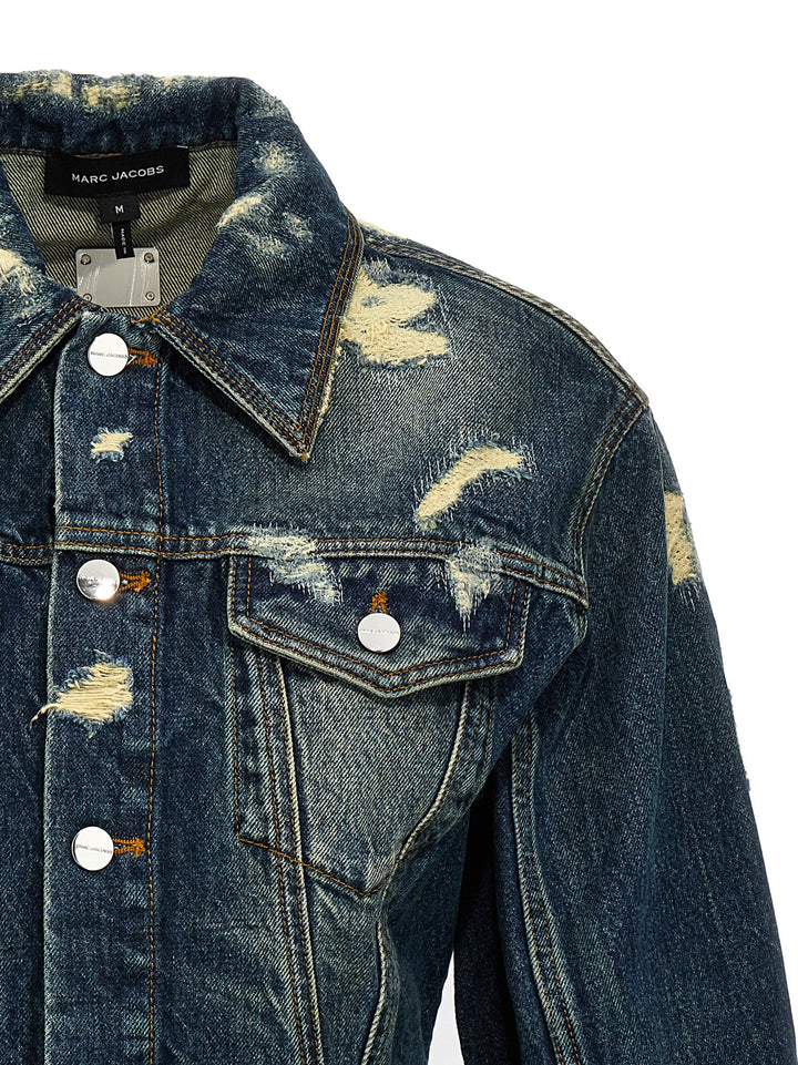 The Rip And Repair Fluted Denim Jacket Giacche Blu