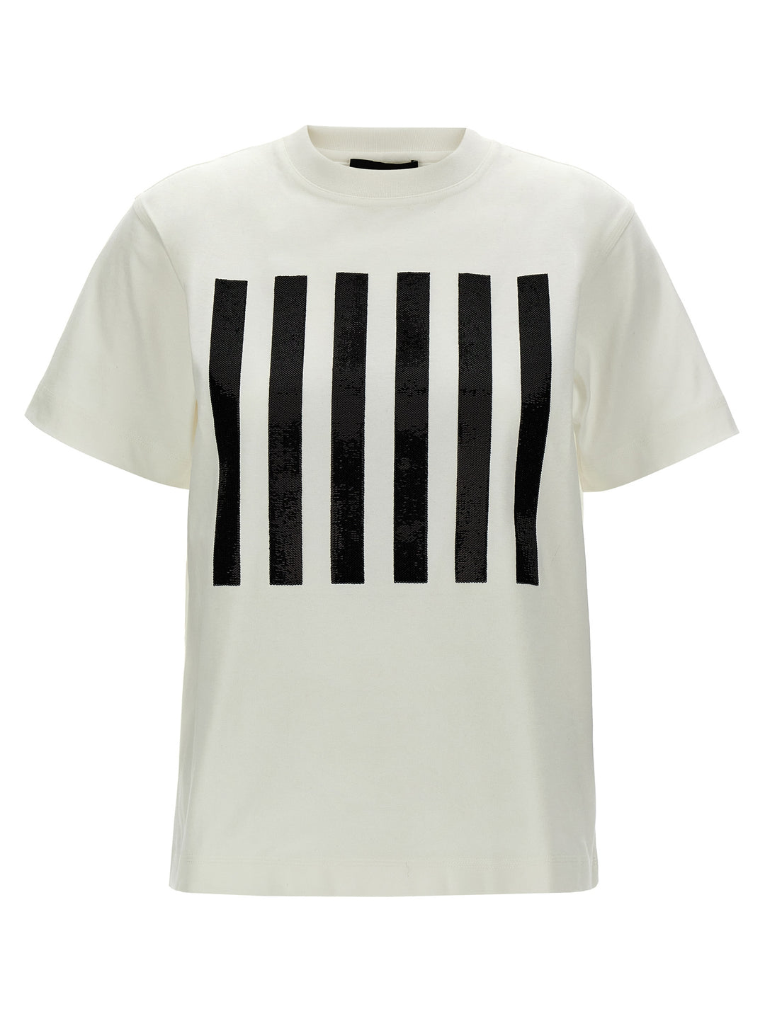 The Stripe Box T Shirt Bianco