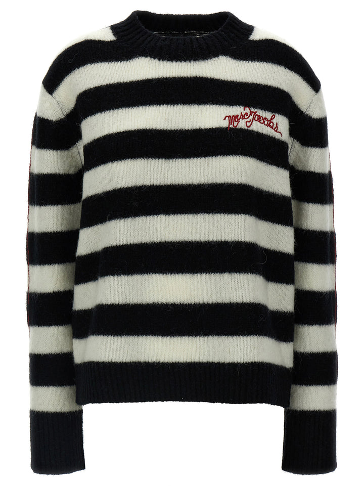 Striped Sweater Maglioni Bianco/Nero