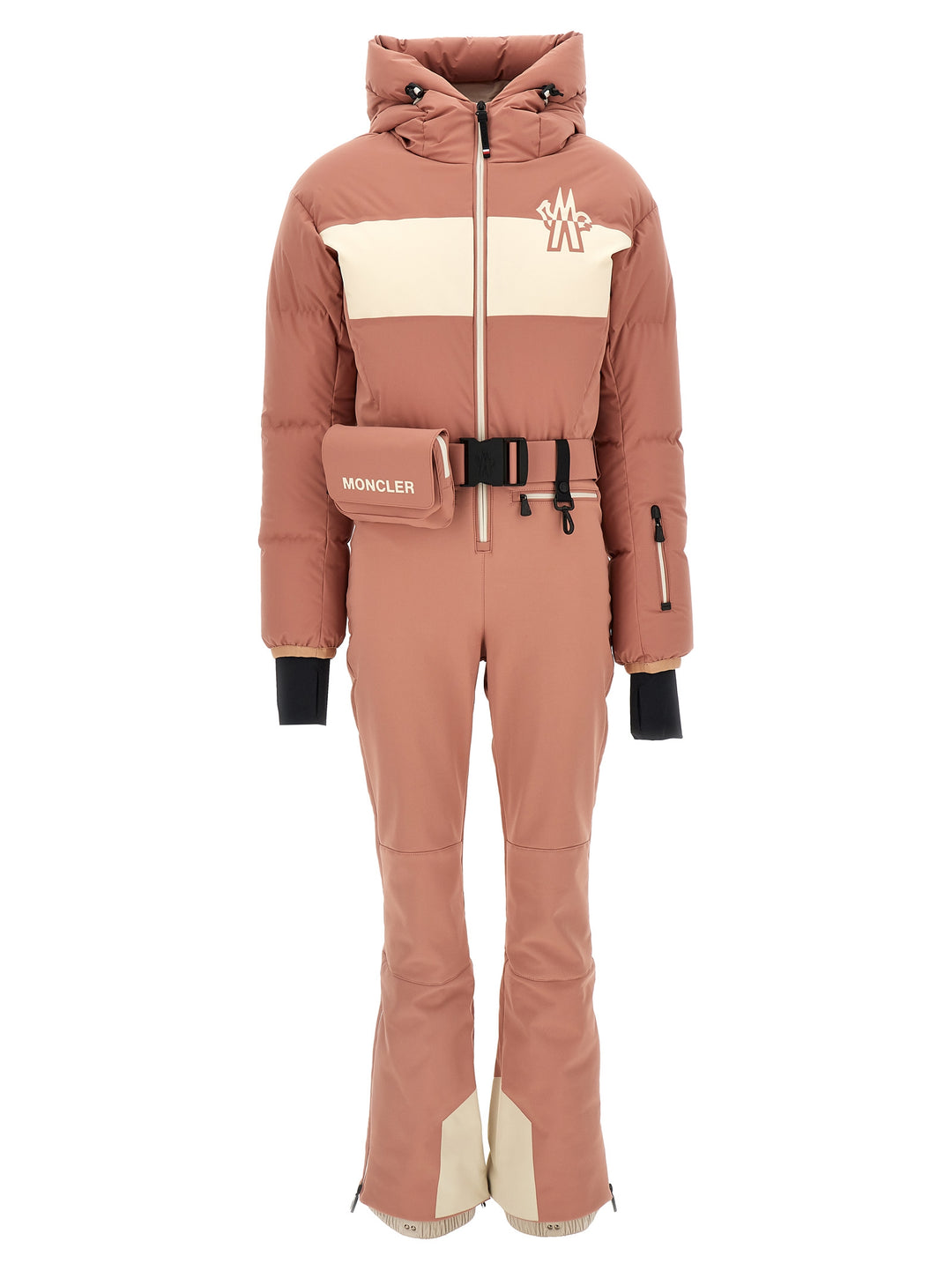 Logo Ski Suit Tute Intere Rosa