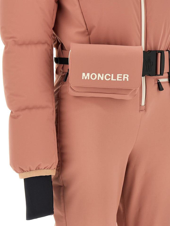 Logo Ski Suit Tute Intere Rosa