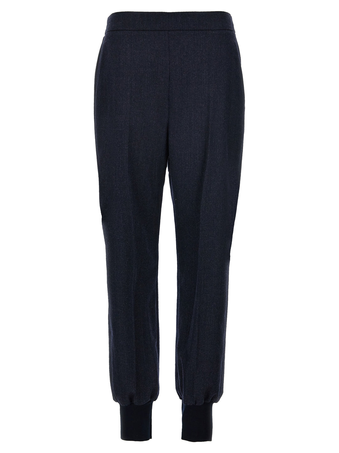 Wool Joggers Pantaloni Blu