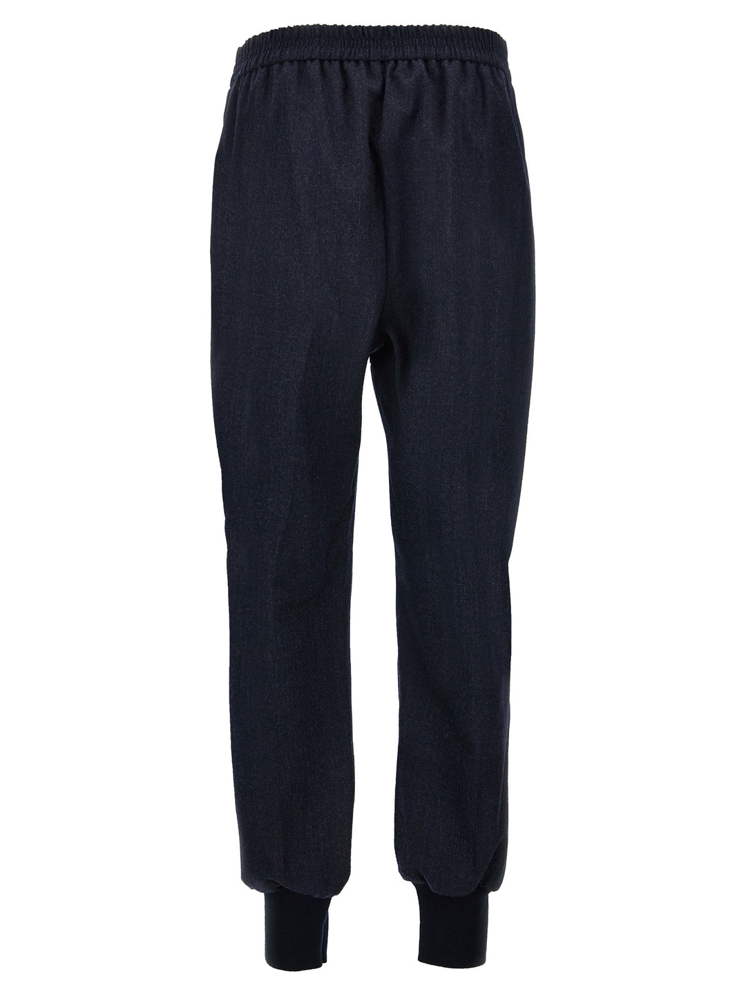 Wool Joggers Pantaloni Blu