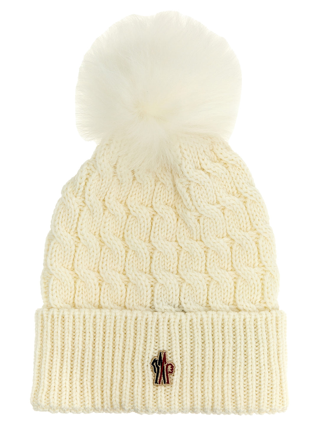 Pom Pom Beanie Cappelli Bianco