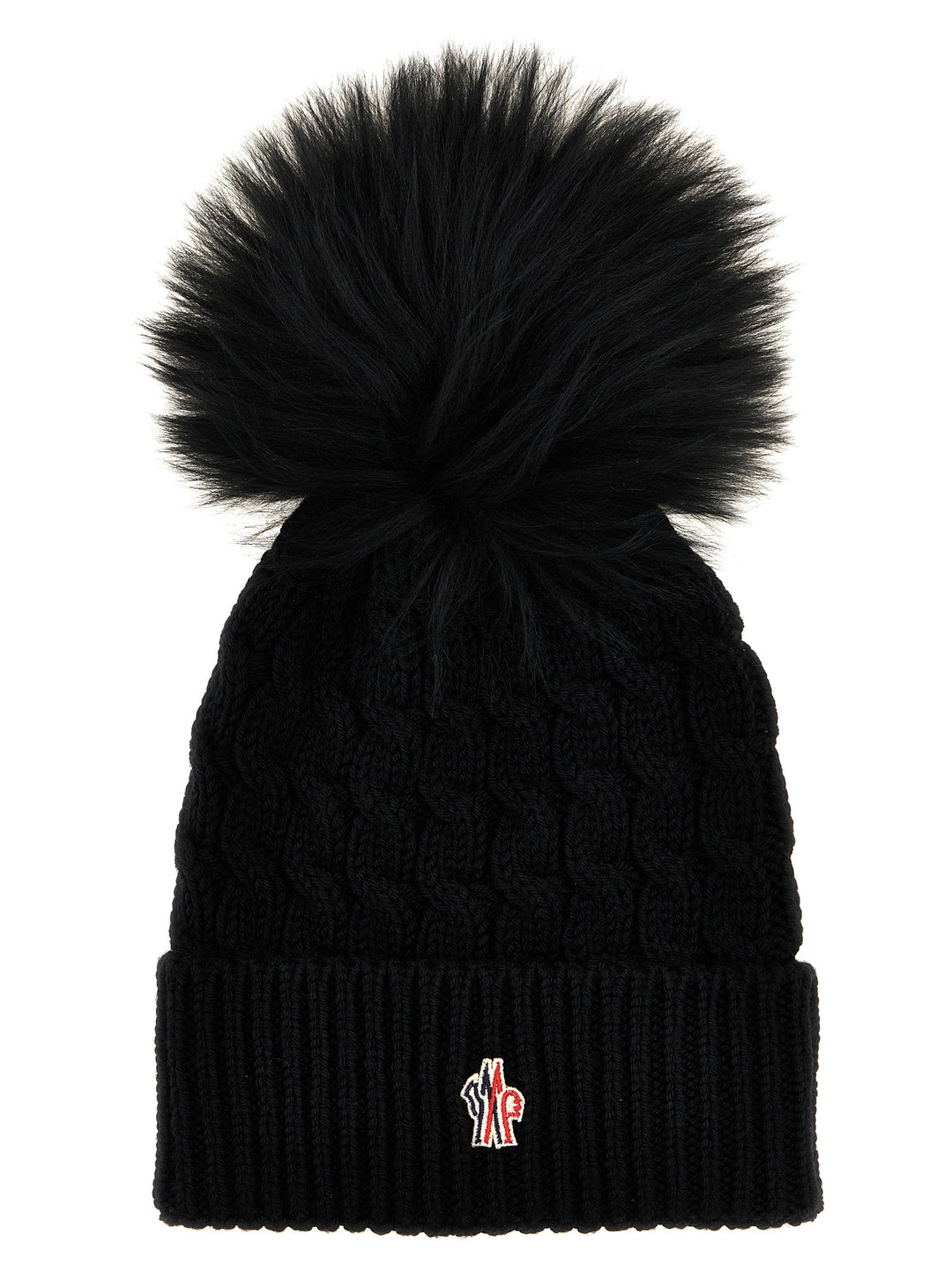 Pom Pom Beanie Cappelli Nero