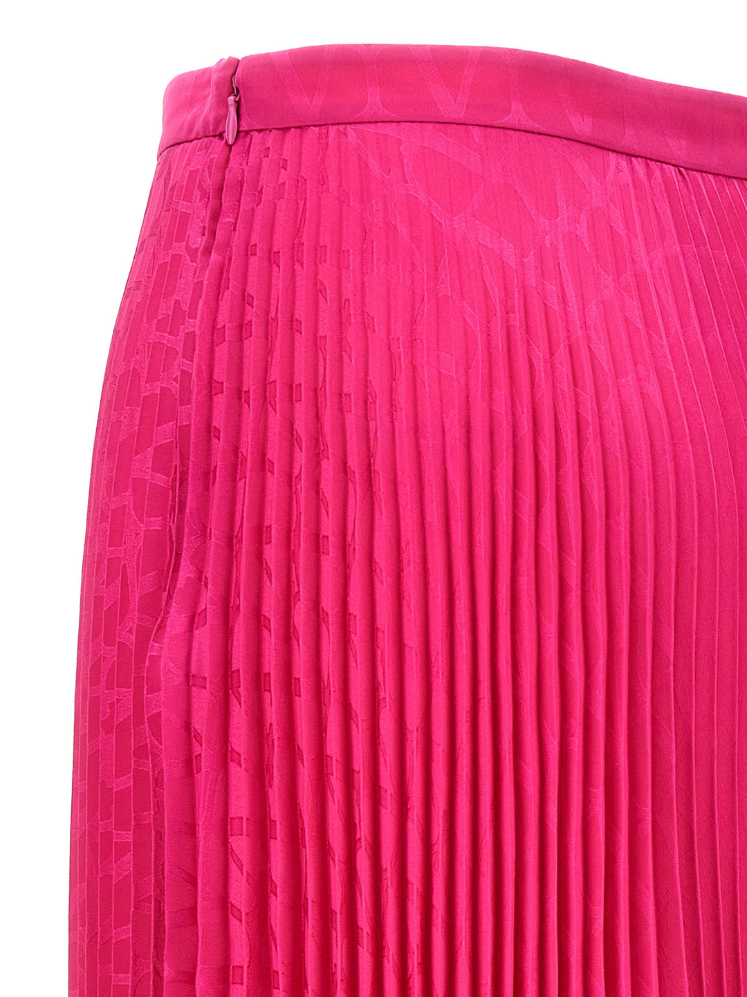 Valentino Toile Iconographe Skirt Gonne Fucsia