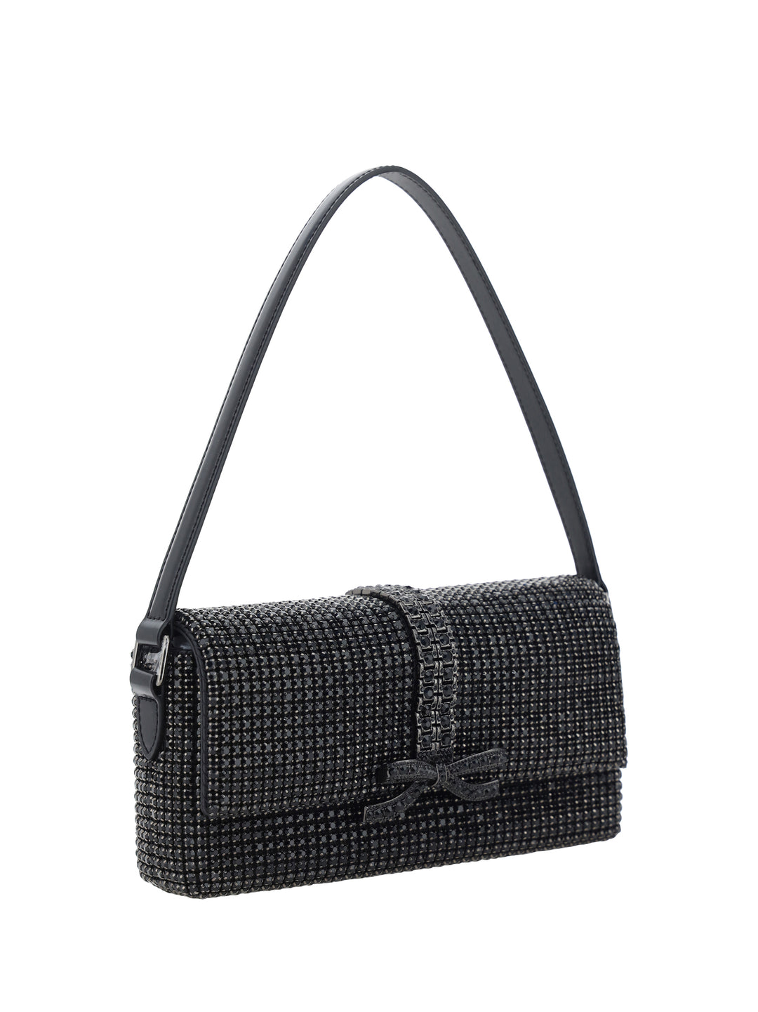 Borsa a Spalla Baguette Strass