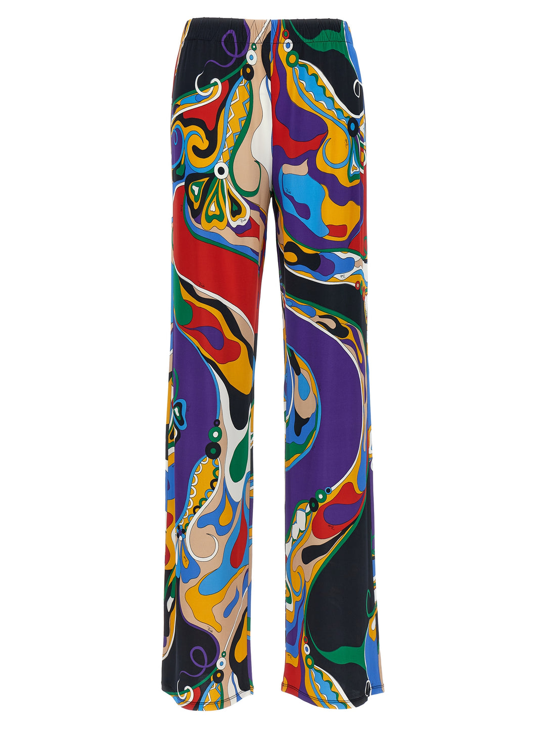 Orchidee Pantaloni Multicolor