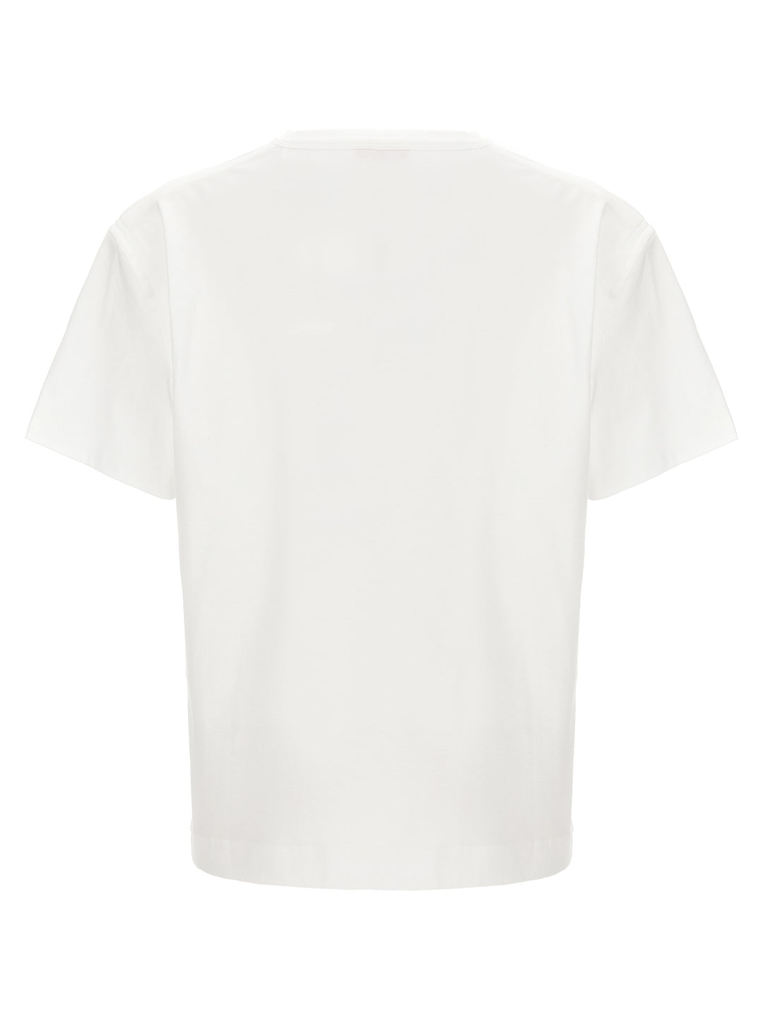 Maison Valentino Label T Shirt Bianco