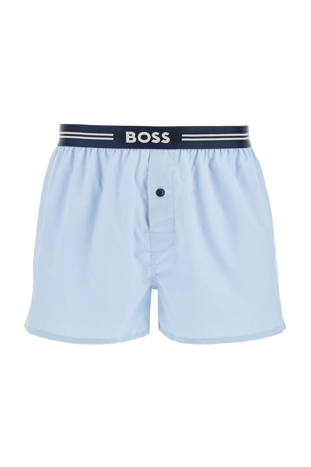 Boxer Uomo 3 Paia Blu Scuro Cotone