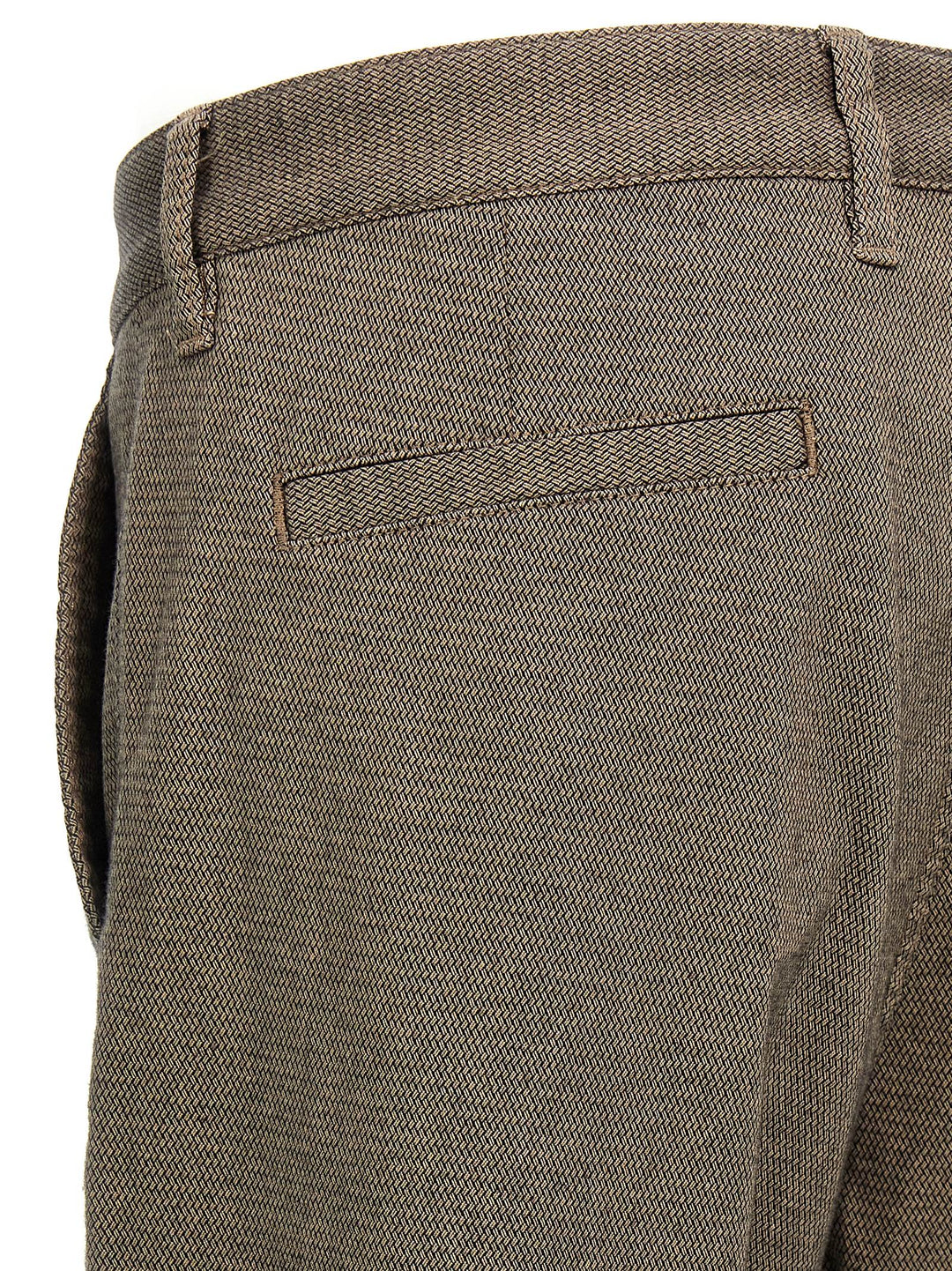 Cotton Trousers Pantaloni Marrone