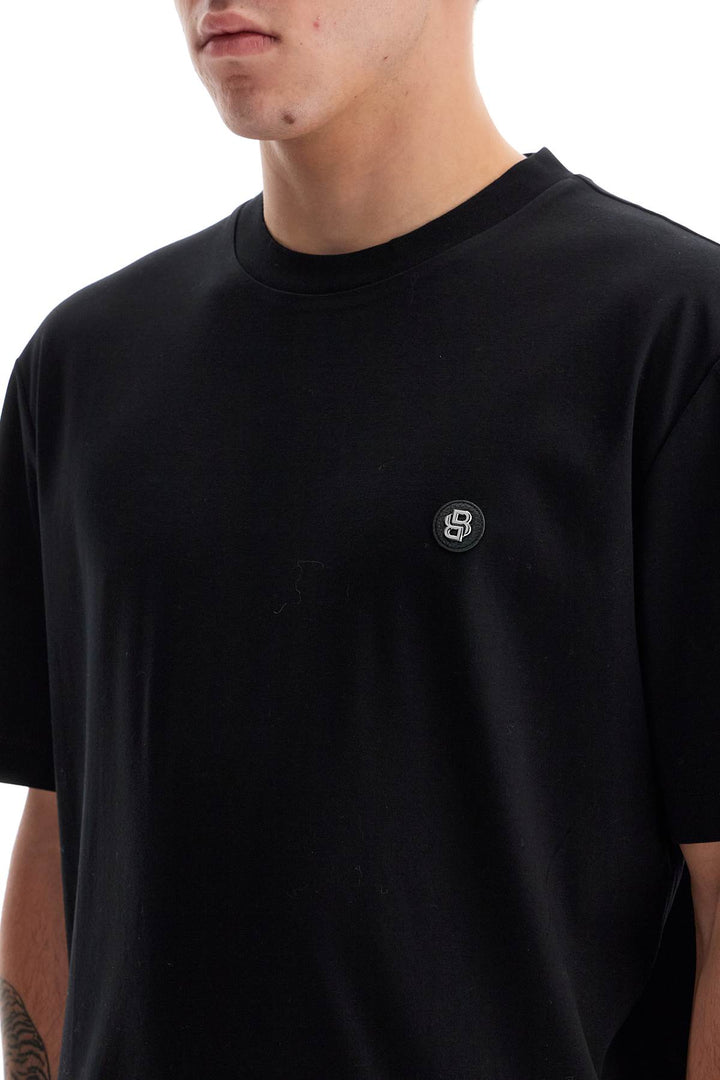 T Shirt Con Patch Doppio Monogramma