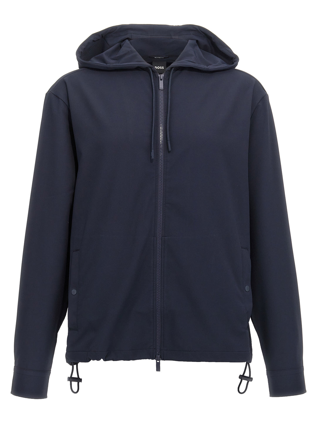 Olson Hood Felpe Blu