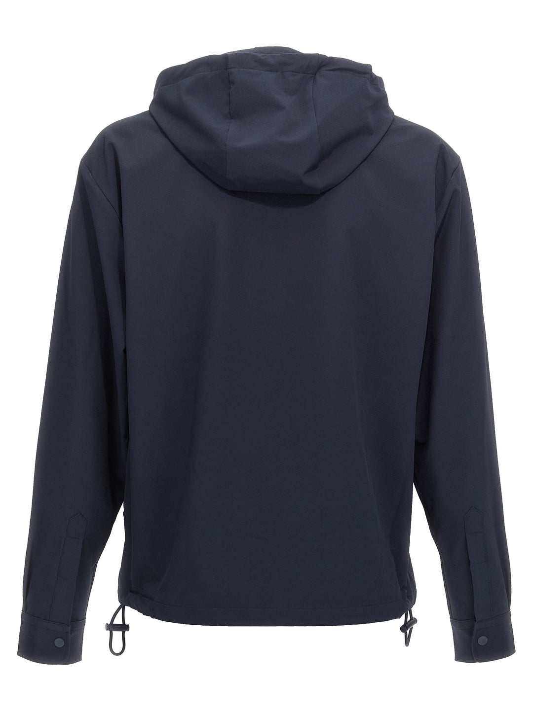 Olson Hood Felpe Blu