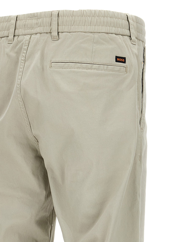 Cotton Trousers Pantaloni Beige