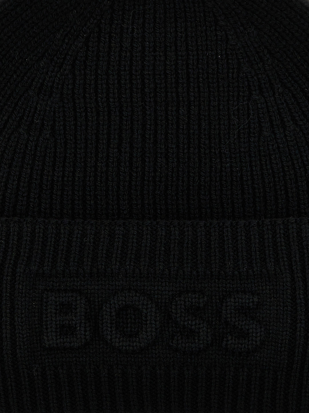 Logo Beanie Cappelli Nero