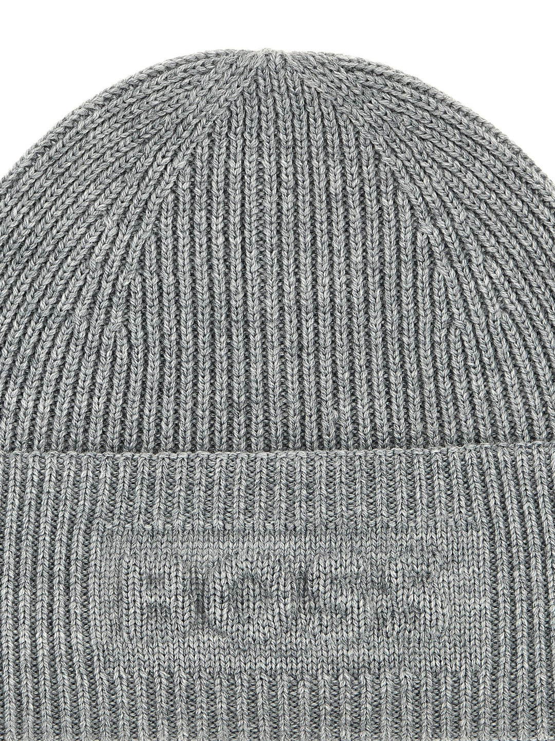 Logo Beanie Cappelli Grigio