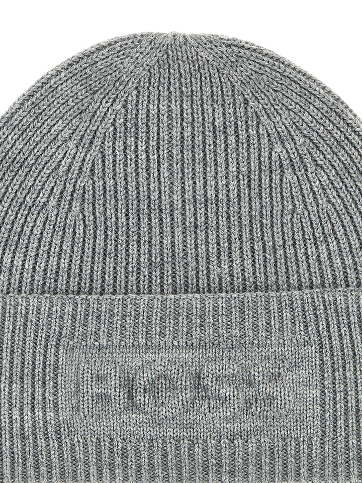 Logo Beanie Cappelli Grigio