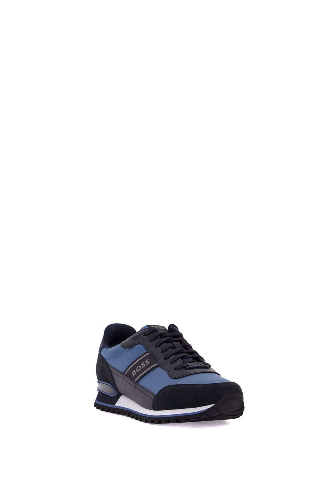 Sneakers Parkour L Runn Rsmx Blu Tessuto Tecnico E Suede Suola Carrarmato